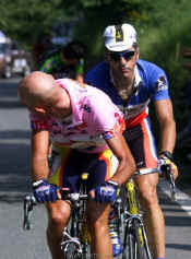 Marco Pantani and Laurent Jalabert